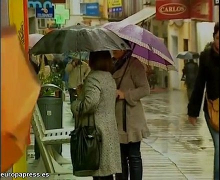 Los extremeños despedirán el año con lluvia