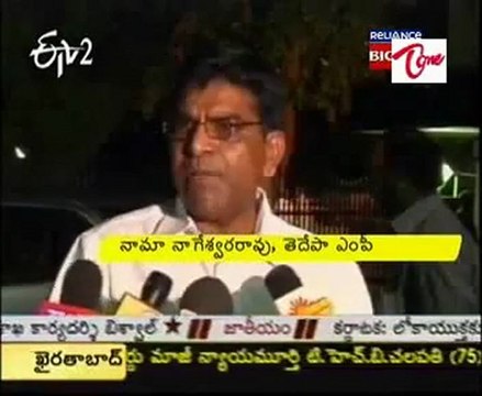 Nama Nageswara Rao talking to media