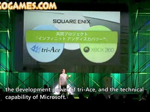 Microsoft Video Game - TGS 2007 Press Conference - Square - Enix HD part 1 - MiniGoGames.Com