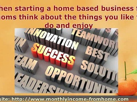 Home Based Business For Moms