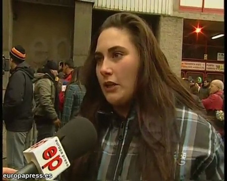 Colas en Bilbao para coger entradas