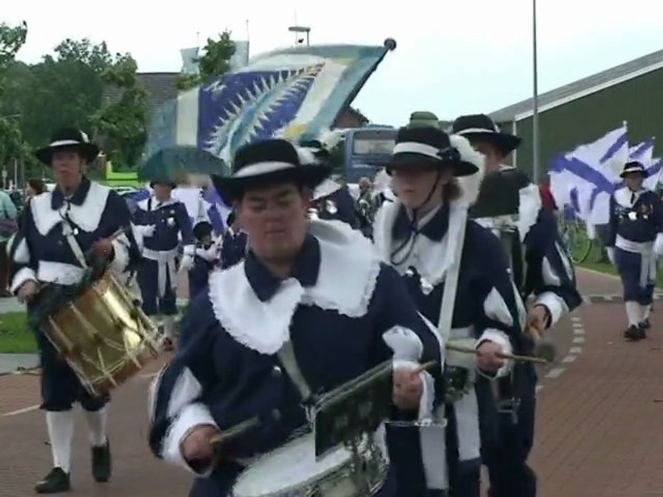 Vrije Gildedag Heijen, deel 3, optocht en massale opmars