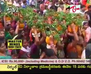 Grand Closing Ceremony of Telangana Ashada Bonalu in Twin Cities