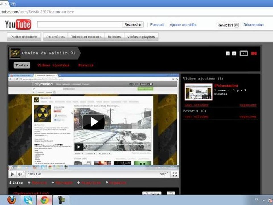 (Infos) Ma chaine Youtube...