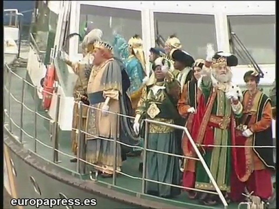 Llegada de los Reyes Magos a Gijón