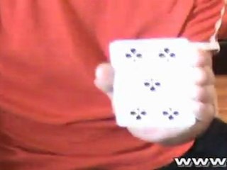 Фокус. Карта под ладонью меняется