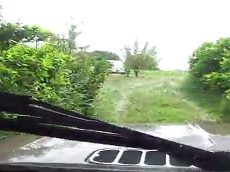 Elisabeth acadiane - passage cours d'eau