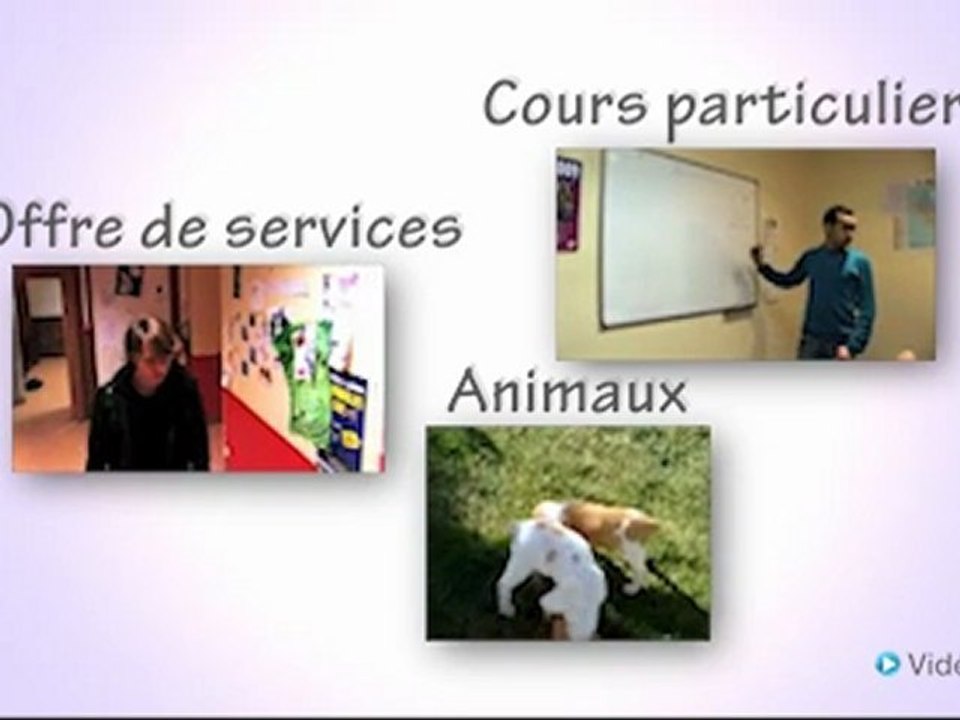 petites annonces gratuites en vidéo