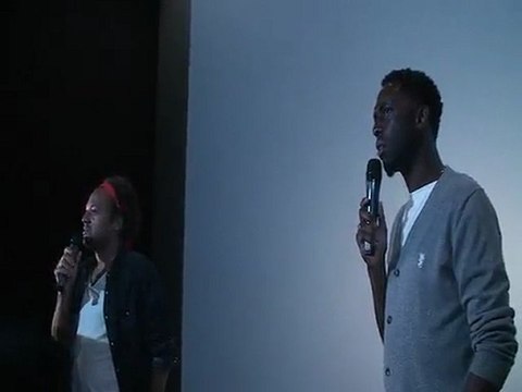 CASE DEPART Fabrice Eboué & Thomas Ngijol face au public...