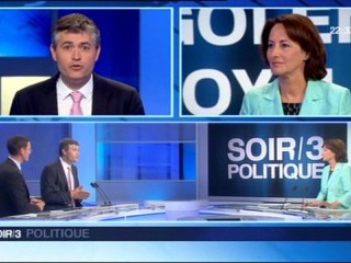 Ségolène Royal était l' invitée de "soir 3 Politique" - 19/06/2011