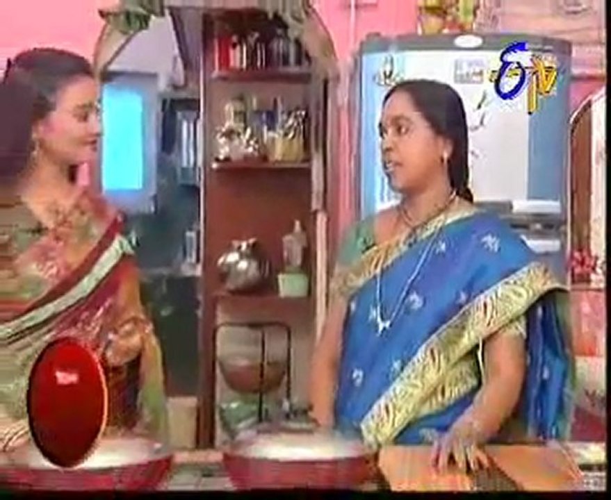 Abhiruchi - Recipes - Thotakura Perugu Pachadi, Chocolate Sauce & Palathakulu - 03