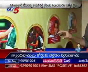 Commonwealth Express arrives in Secunderabad