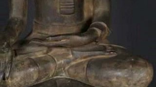 Earth Touching Thai Brass Buddha