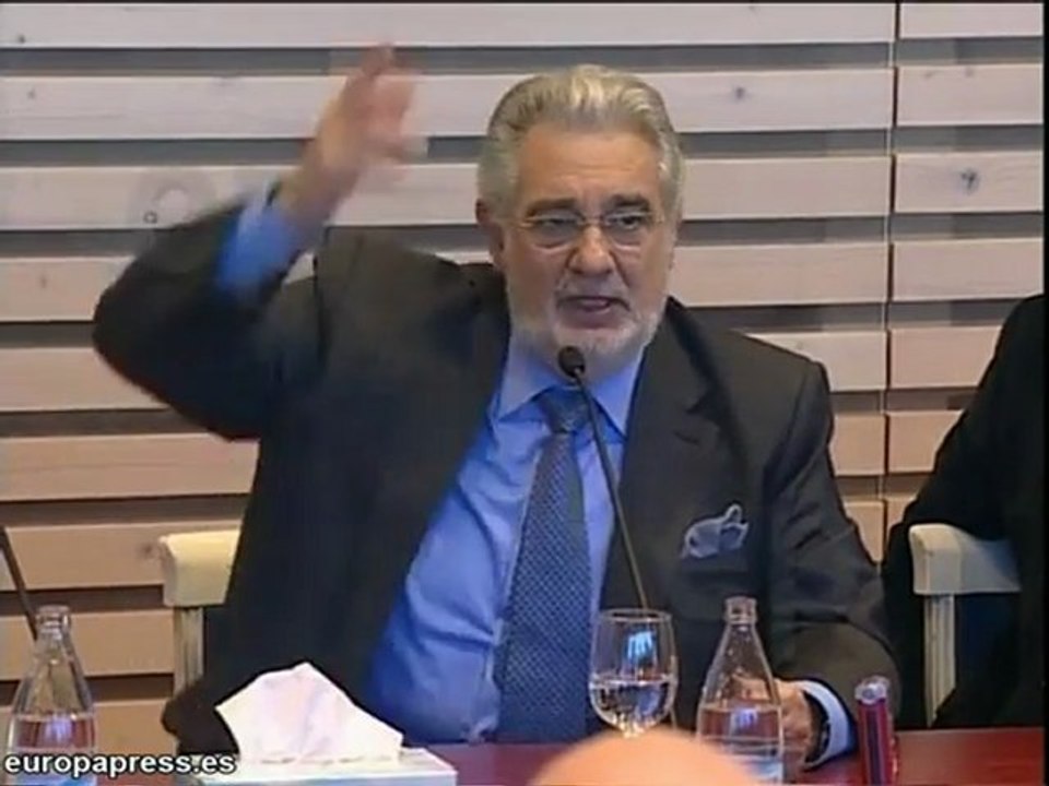 Plácido Domingo de esteno