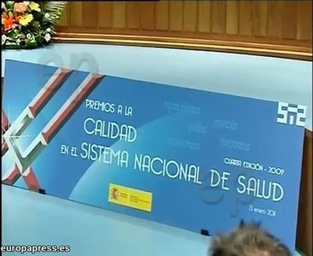 Pajín entrega los IV Premios de Salud