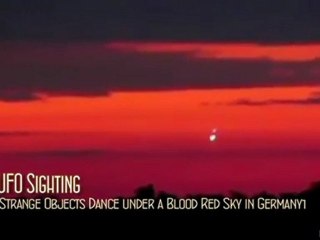 UFO .Blood Red Sky UFOs