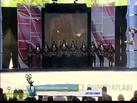 Artvin yöresi Yemen Halk oyunları finali 9.Türkçe Olimpiyatları
