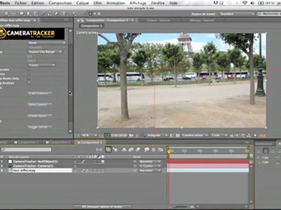 Tutoriel : intégration d'une porte des étoiles dans une prise de vue en mouvement
