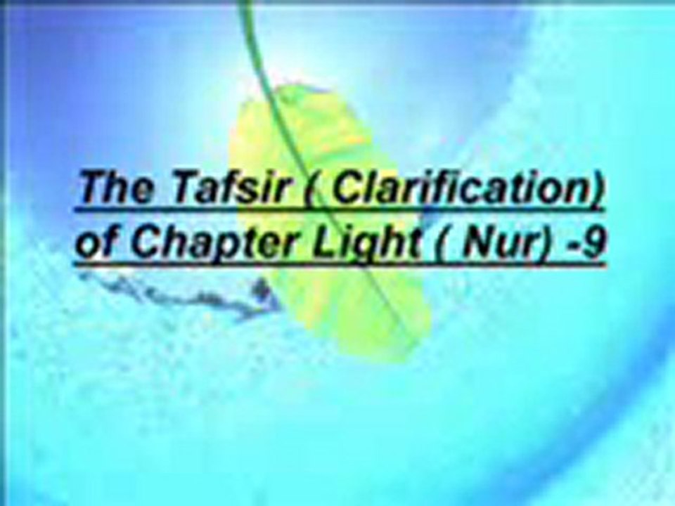 Chapter light Interpretation-9