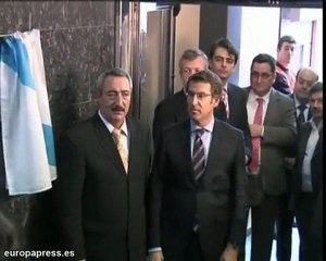 Feijóo inaugura la remodelada Casa do Concello de Val