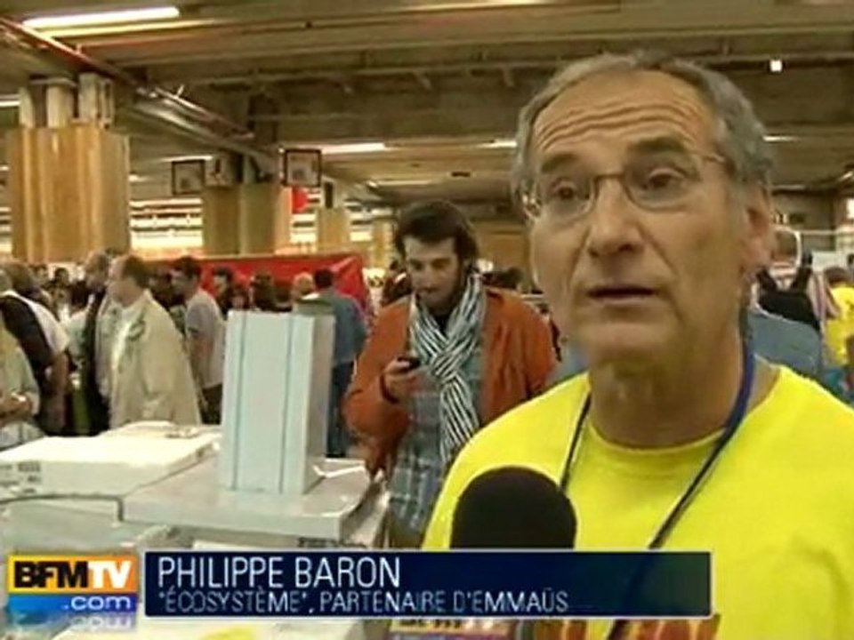 Les bonnes affaires solidaires du salon Emmaüs