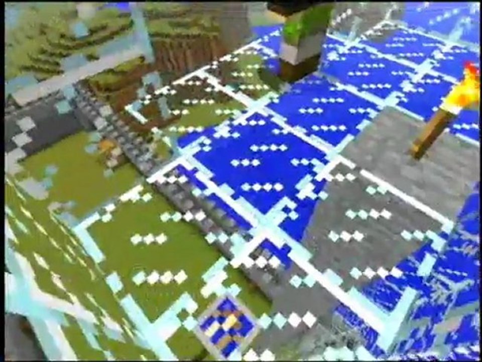 Vidéo partie de dée à coudre dans minecraft en multi