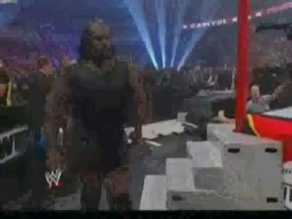 Capitol Punishment 2011 Big Show attacked by Mark Hendry