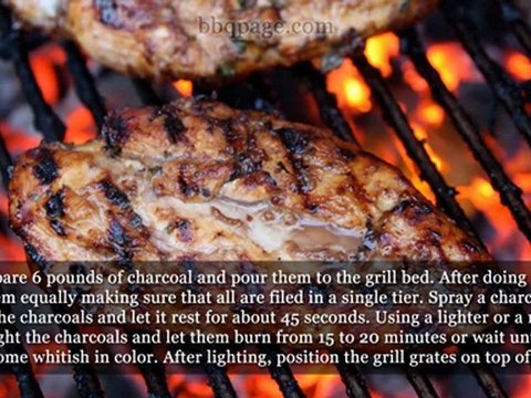 How to Barbecue Chicken Over Charcoal