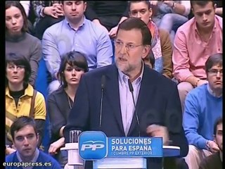 Rajoy critica la "pésima gestión" del gobierno