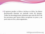 Mentiras que te impiden Adelgazar Sin Dietas y Rápidamente