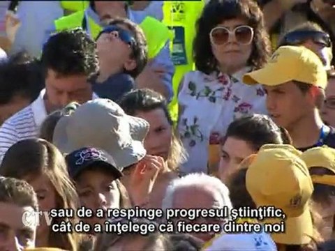 Papa: Omul nu poate trăi fără căutarea adevărului