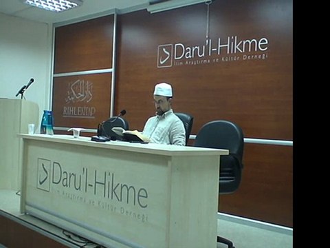 33 MUHAMMED FATIH KAYA USULI HADIS CUMARTESI 18 HAZIRAN 2011 A