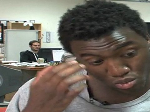 Luc Abalo, rédacteur en chef chez Média365