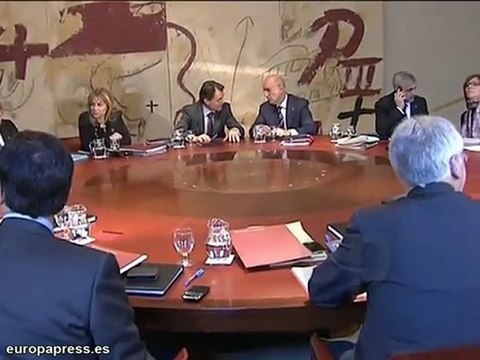 Duran asiste al Consell Executiu preside Mas