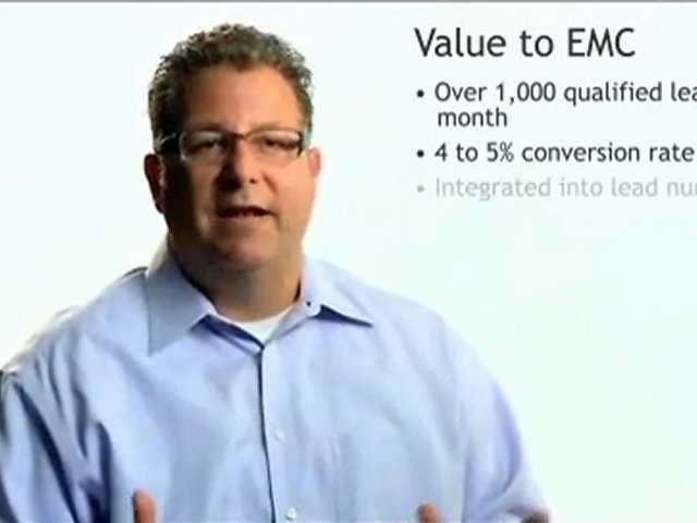 Demand Generation — EMC Return on Investment (ROI) Calculator Example