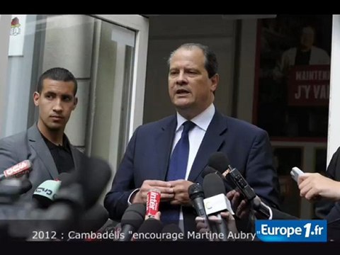 Cambadélis encourage Martine Aubry
