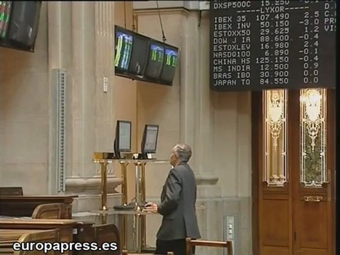 El Ibex 35 sube un 2,33% a media sesión y mantiene los 10.50