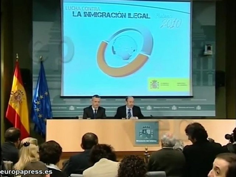Presentación de datos de inmigrantes ilegales