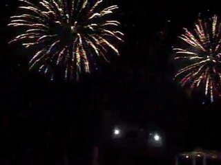 Feu d'artifice de bordeaux le 18 juin 2011
