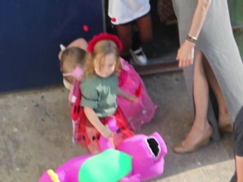 Exklusiv: Angelina Jolie und ihre Kinder