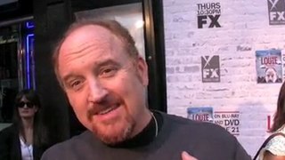 Louis C.K. at the season 2 premiere of FX's 'Louie'