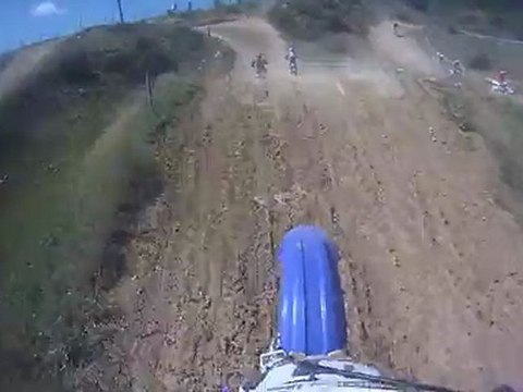 caméra embarqué motocross bruguiere TROU!