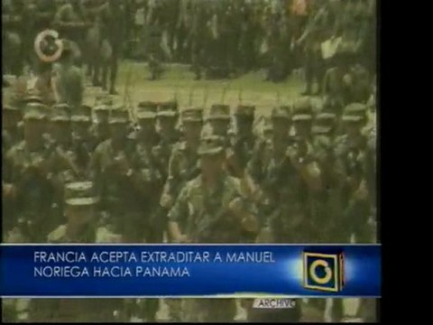 Manuel Noriega será extraditado