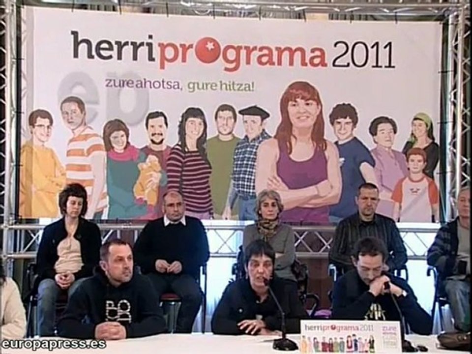 Rueda de prensa de la Izquierda Abertzale