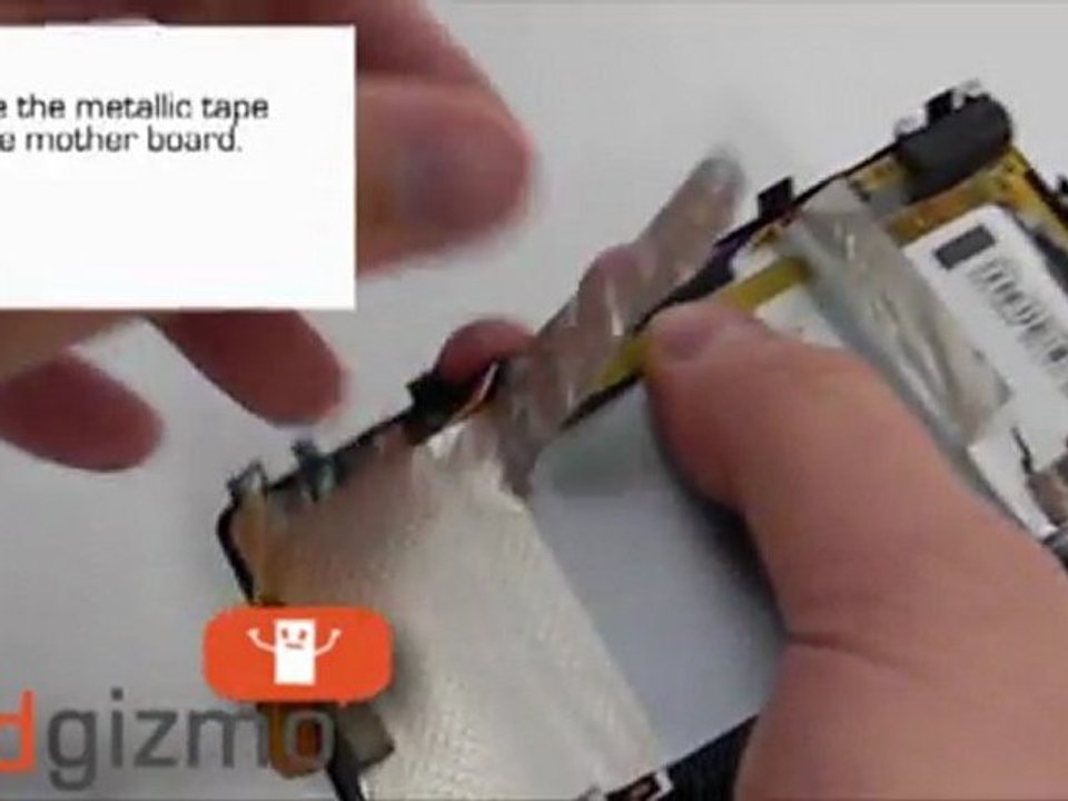 Zune 80 Repair: how to replace your zif cable