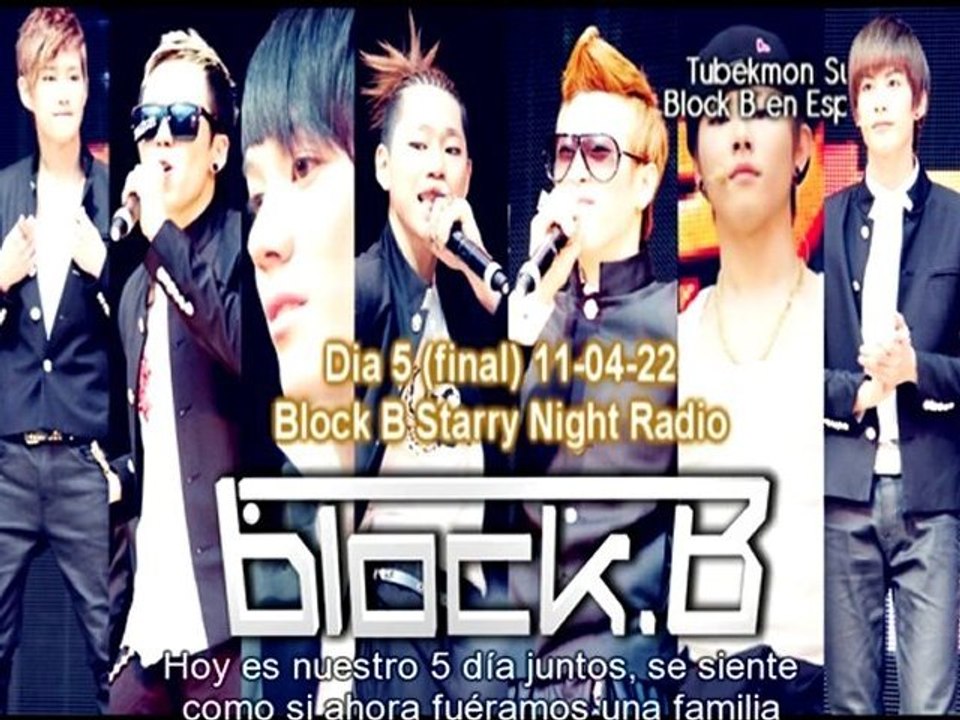 Block B Starry Night Dia 5 de 5 ESP SUB 110422