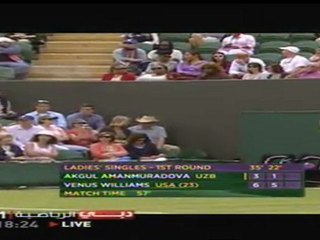 V.Williams ×Amanmuradova set 2 from 2-1 part  2