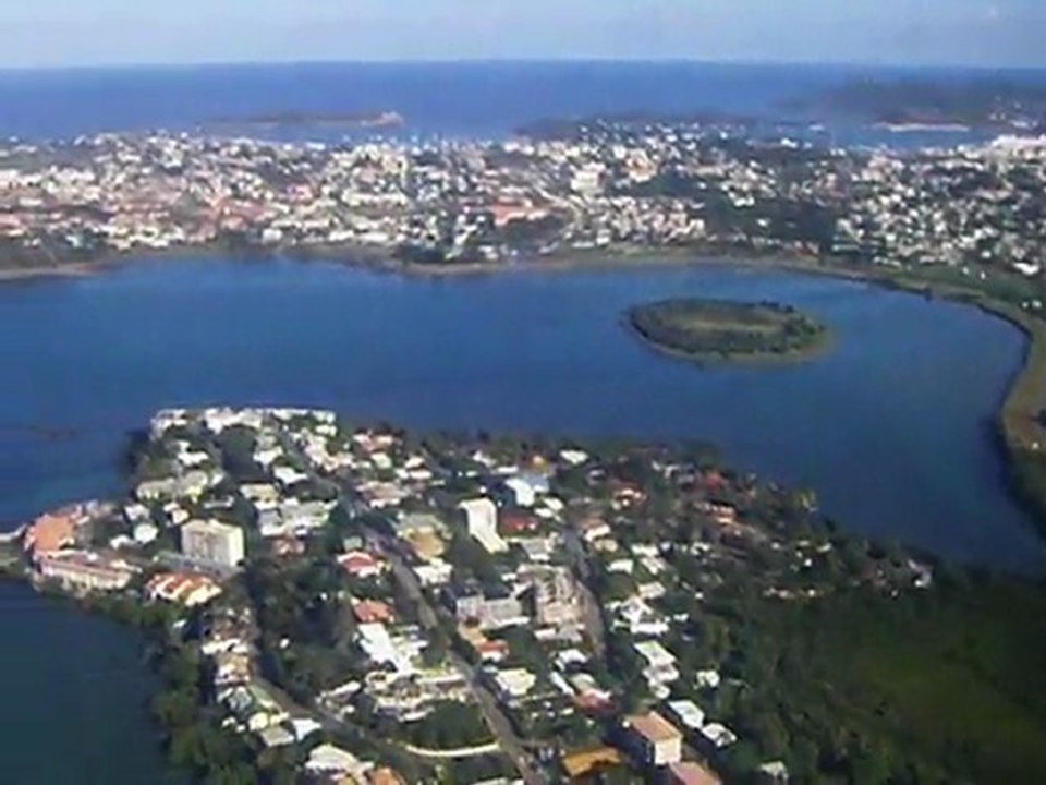 décollage vers l'ile des Pins