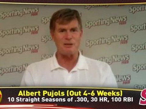 Pujols Out 4-6 Weeks