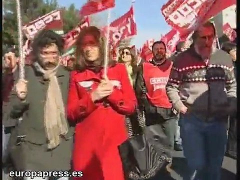 Toxo y Méndez participan en una asamblea de delegados